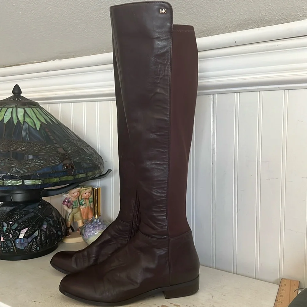 Michael Kors Bromley boots over the knee size 8
